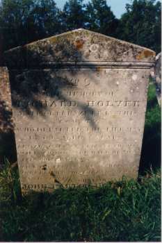 Richard's grave at Woodchurch